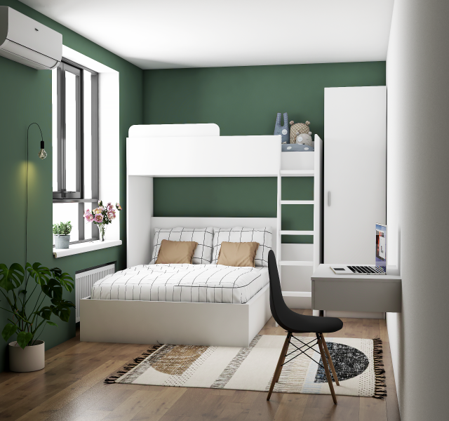 Спальня-дитяча у міні-квартирі Ідея #33